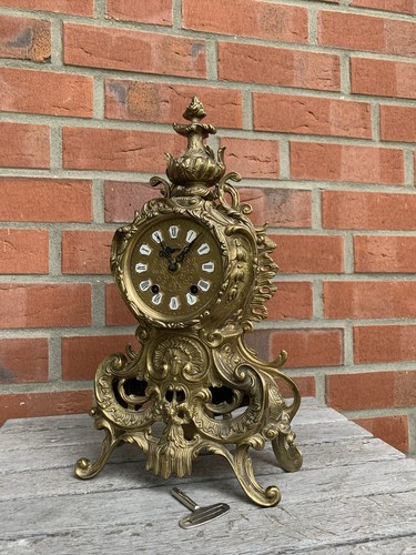Alte uhr kaminuhr tischuhr - uhr,