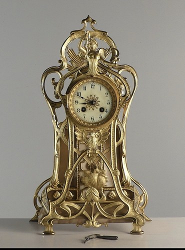 Originale jugendstil kaminuhr - originale,