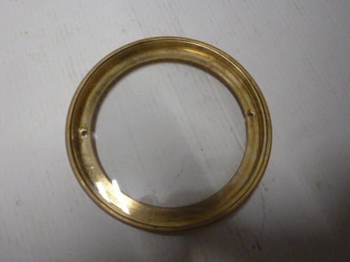 Alte pendule lunette - pendule, verglast