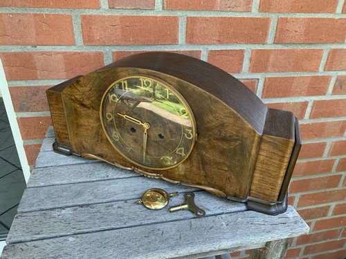 Alte uhr buffetuhr kaminuhr - uhr,