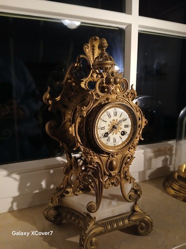 Von privat bronze kaminuhr - von, privat: