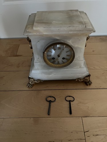 Antike tisch kamin uhr - uhr, von